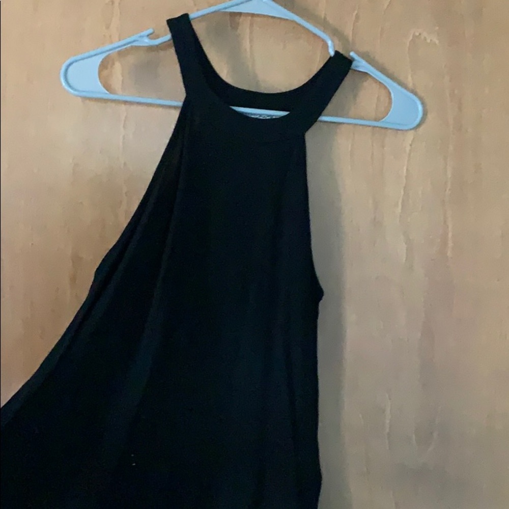 high neck tank top